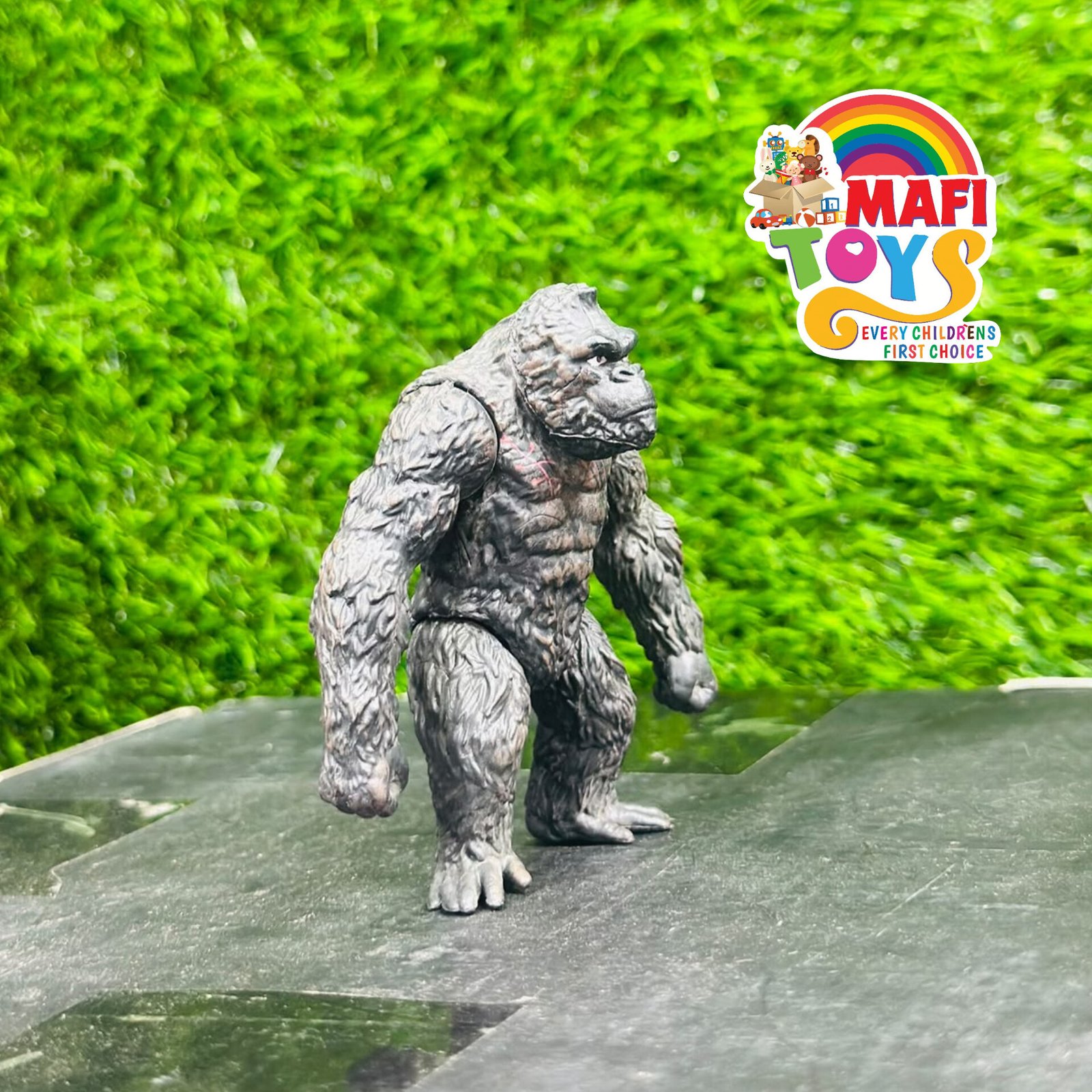 3 INCH Godzilla vs. King Kong KING KONG Orangutan Monster Skull Island Children's Toy Figure - Image 4